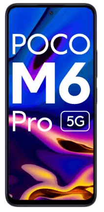 POCO M6 Pro 5G (Power Black, 128 GB)  (6 GB RAM)