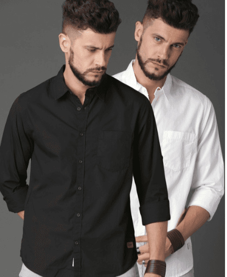 Roadster Men Pack Of 2 Sustainable Shirts