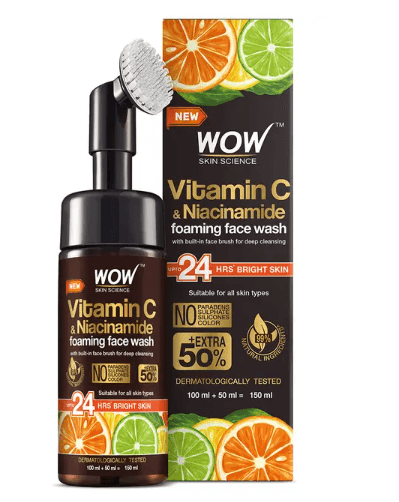 Vitamin C Foaming Face Wash For Brighter Glow