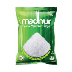 MADHUR Pure and Hygienic Sugar  (5 kg)