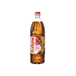 Fortune Kachi Ghani Mustard Oil Plastic Bottle  (1 L)