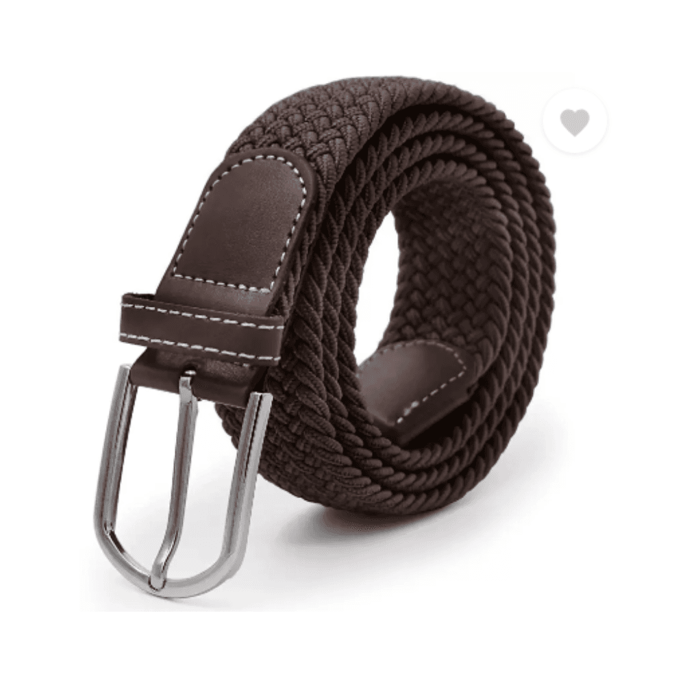 Men & Women Casual, Evening, Party Brown Canvas Belt